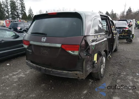 2014 Honda Odyssey Lx из США, поврежденный, VIN 5FNRL5H29EB036859